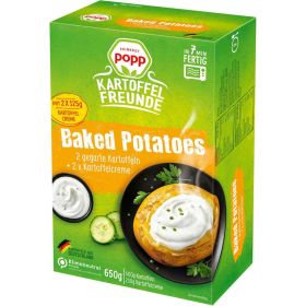 Baked Potatoes + Sour Creme