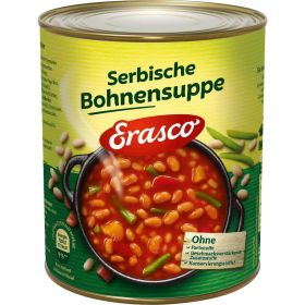 Serbische Bohnensuppe mit Rauchspeck