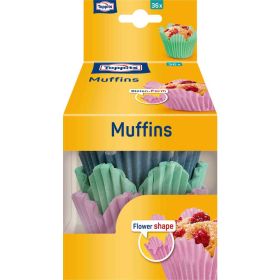 Mini-MuffinBackförmchen, Blütenform