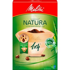 Kaffee Filtertüten Natura 1x4, naturbraun