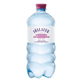 Wasser mit Johannisbeere, spritzig
