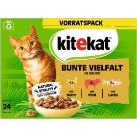 Katzen-Nassfutter, Vielfalt in Sauce