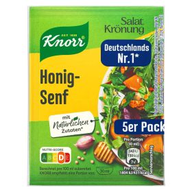 Salat Krönung, Honig-Senf