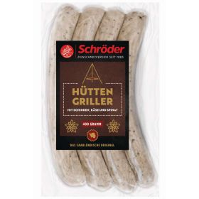 Hütten Griller weiß