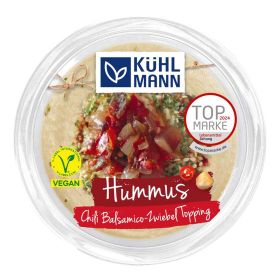 Hummus Chili Balsamico Zwiebel