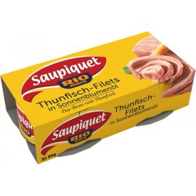 Saupiquet Thunfisch-Filets, je 2 x 80/185 g