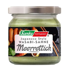 Meerrettich, Wasabi-Sahne