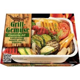 Grill-Gemüse, Klassische Art, tiefgekühlt