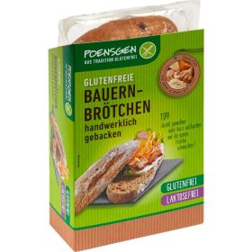 Bauernbrötchen, glutenfrei