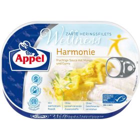 Zarte Heringfilets, Harmonie Mango-Curry