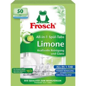 Spülmaschinen-Tabs, All-in-1, Limone