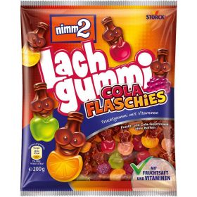 Lachgummi Cola Flaschies