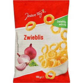 Zwieblis, Maissnack mit Zwiebelgeschmack