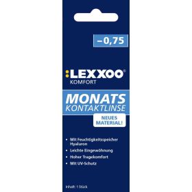 Link zu  Komfort Monatslinsen -0,75