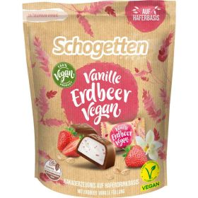 Schokolade, Vanille Erbeer Vegan