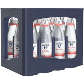 Mineralwasser, Naturell (12x 0,750 Liter)