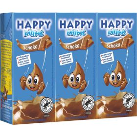 Link zu  Milchgetränk Happy Drink, Schoko, 3 x 200ml