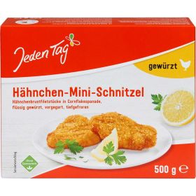 Hähnchen Mini-Schnitzel, tiefgekühlt