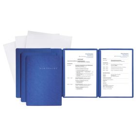 Link zu  Bewerbungs-Set, DIN A4, blau, 3-teilig