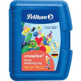 Kinderknete Creaplast, 10 Farben