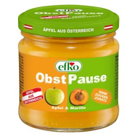 Obstpause, Apfel/Marille