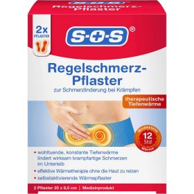 Regelschmerz-Pflaster, 2 Stück