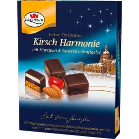 Konfekt mit Marzipan & Kirschsaftgelee