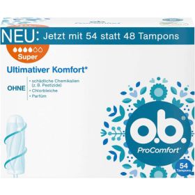 Tampons ProComfort, Super