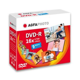 DVD-R 4,7GB 16x Speed 5er