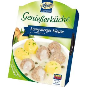 Königsberger Klopse mit Kartoffeln