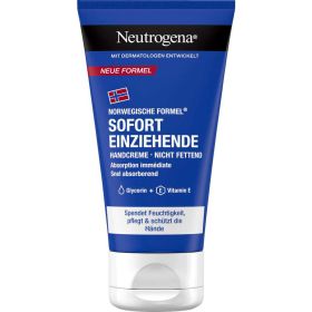 Handcreme, Schnell einziehend