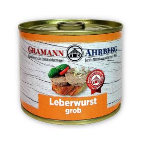 Leberwurst, grob