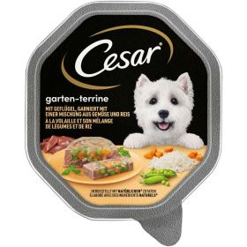 Hunde-Nassfutter, Gartenvielfalt, Geflügel/Gemüse/Reis