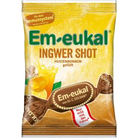 Ingwer-Shot, gefüllt