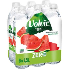 Mineralwasser Touch, Wassermelone Zero (6x 1,500 Liter)