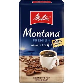 Kaffee Montana Premium, gemahlen