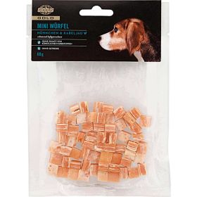 Hunde Snack-Würfel mit Hühnchen und Kabeljau