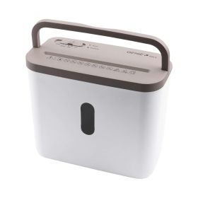 Aktenvernichter 440 X, weiß-braun