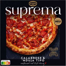 Pizza Suprema Calabrese & Nduja tipo