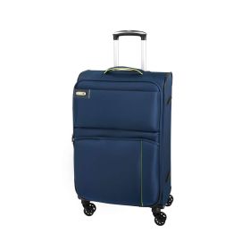 Trolley Größe L, Stoff blau