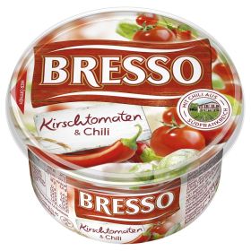 Frischkäse, Kirschtomaten/Chili