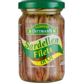 Sardellenfilets in Öl