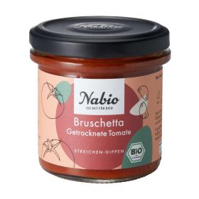 Bio Bruschetta, getrocknete Tomate-Dip