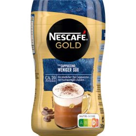 Instant-Cappuccino "Gold", weniger süß