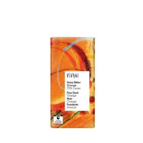 Bio Tafelschokolade Feine Bitter, Orange-Schokolade
