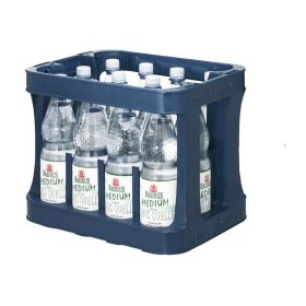 Mineralwasser, Medium (12x 1,000 Liter)