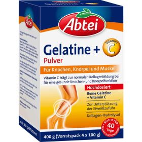 Gelatine Pulver + Vitamin C 400 g