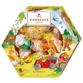 Marzipan-Eier Osternest