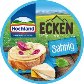 Schmelzkäse-Ecken, Sahnig