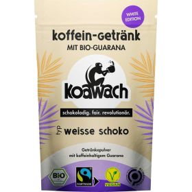 Bio Koffeein-Kakaopulver, weisse schoko